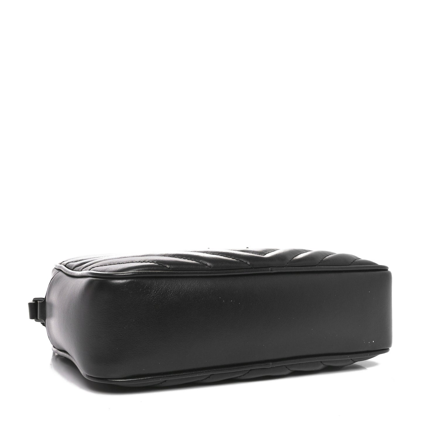 Calfskin Matelasse Monogram Monochrome Lou Camera Bag Black