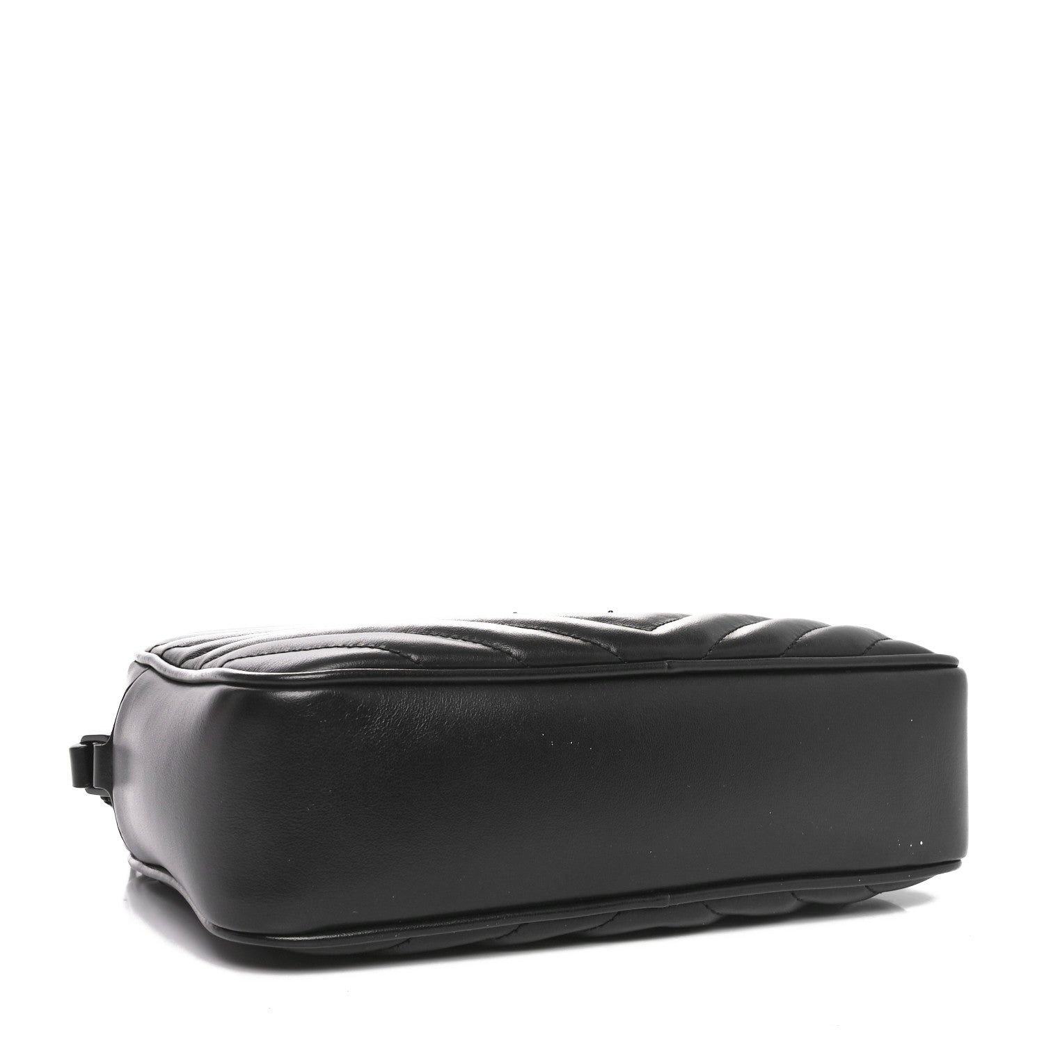 Saint Laurent Calfskin Matelasse Monogram Monochrome Lou Camera Bag Black 4 of 10