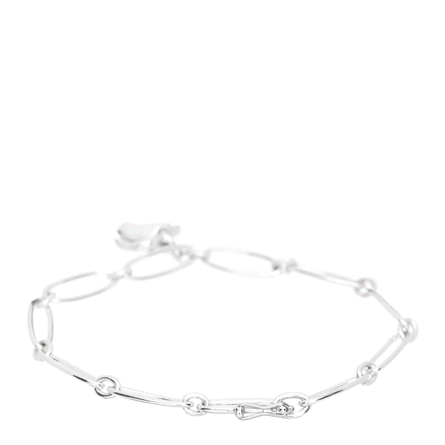 Sterling Silver Elsa Peretti Full Heart Bracelet