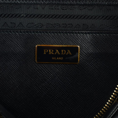 Prada Saffiano Lux Bowler Black 7 of 10