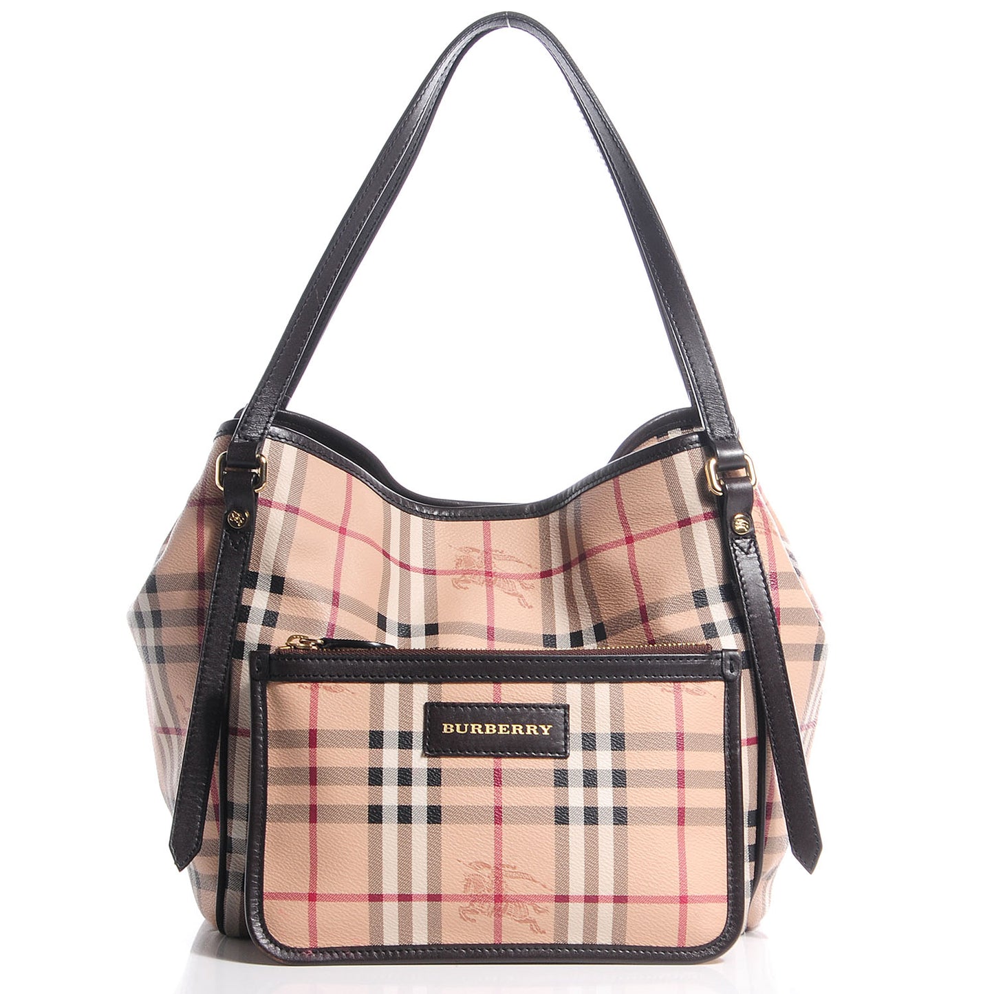 Haymarket Check Small Canterbury Tote Chocolate