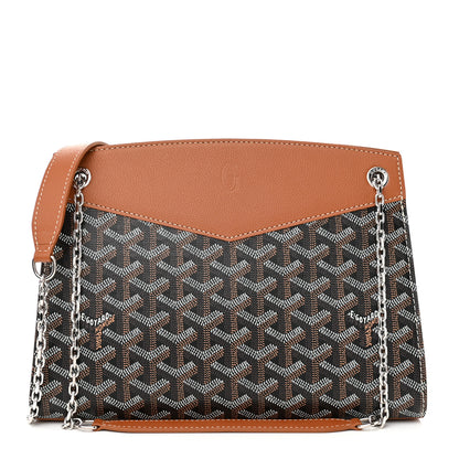 Goyard Goyardine Rouette Structure PM Black Tan 1 of 10