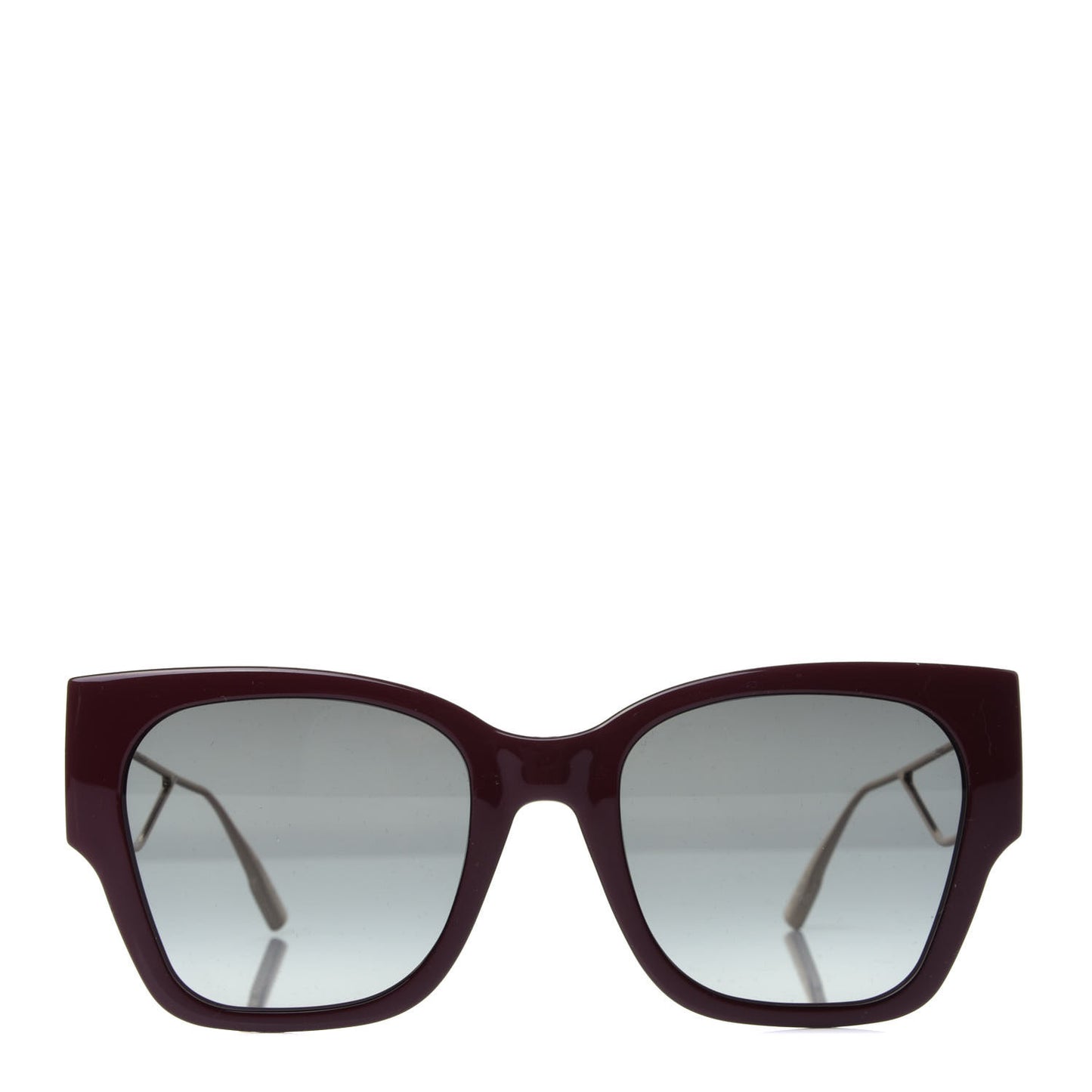 Rectangular 30 Montaigne 1 Sunglasses Burgundy