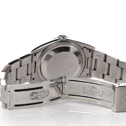 Rolex Stainless Steel 36mm Oyster Perpetual Datejust Watch Silver 16200 6 of 8