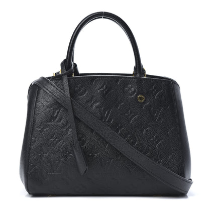 Louis Vuitton Empreinte Montaigne BB Black 1 of 16