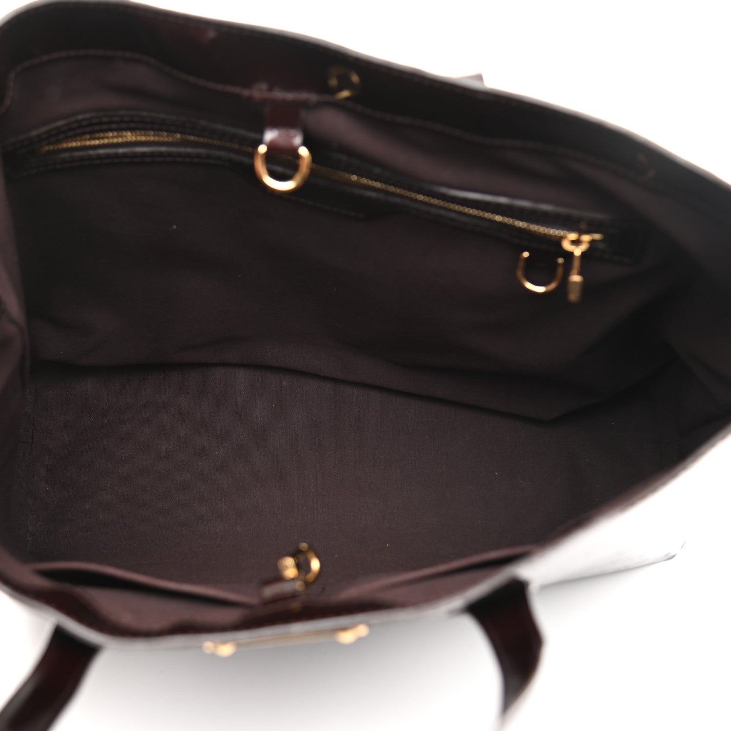 Louis Vuitton Vernis Wilshire MM Amarante 5 of 9