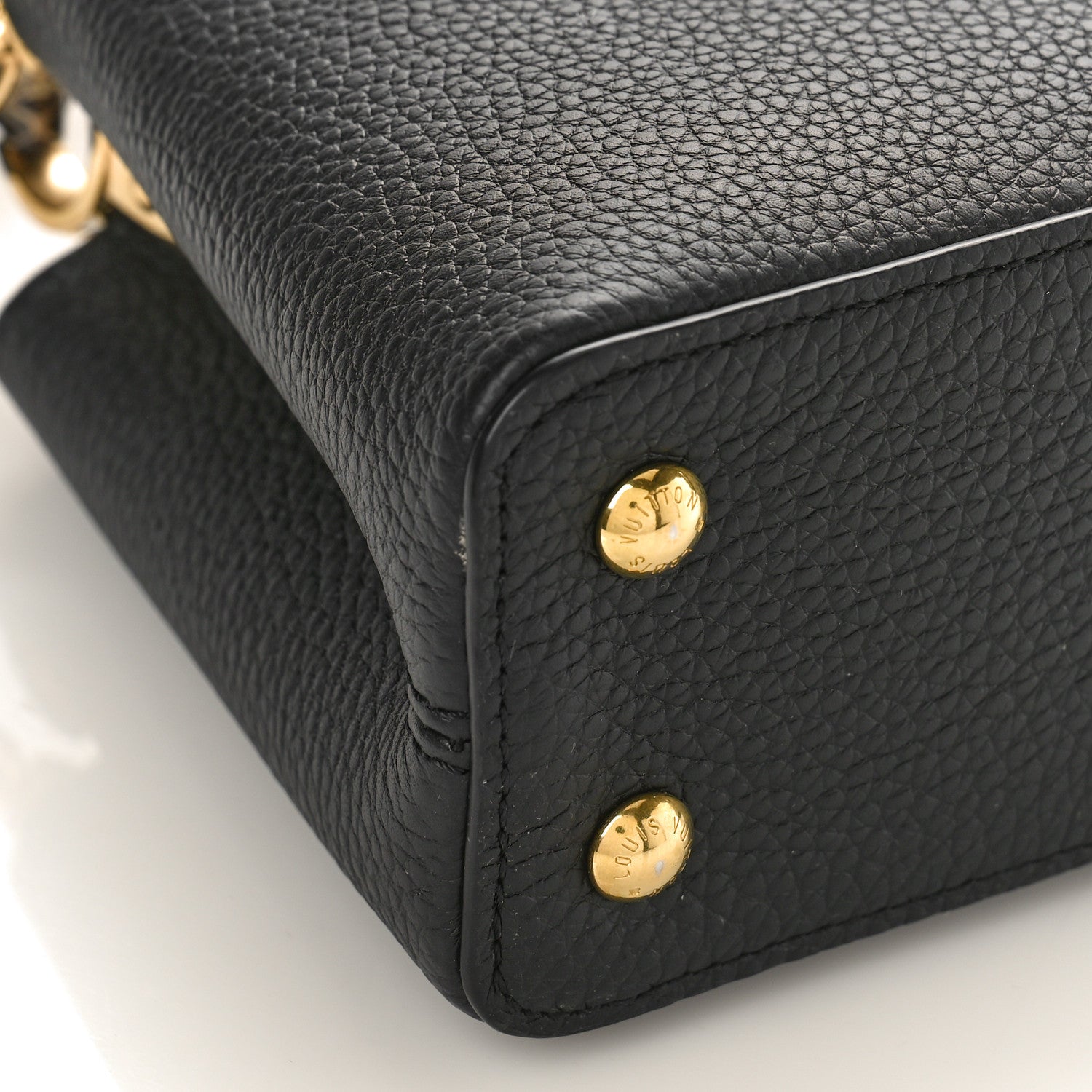 Louis Vuitton Taurillon Ayers Mini Capucines Black 6 of 7