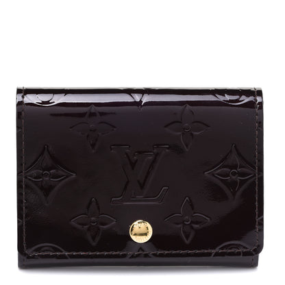 Louis Vuitton Vernis Business Card Holder Amarante 1 of 8