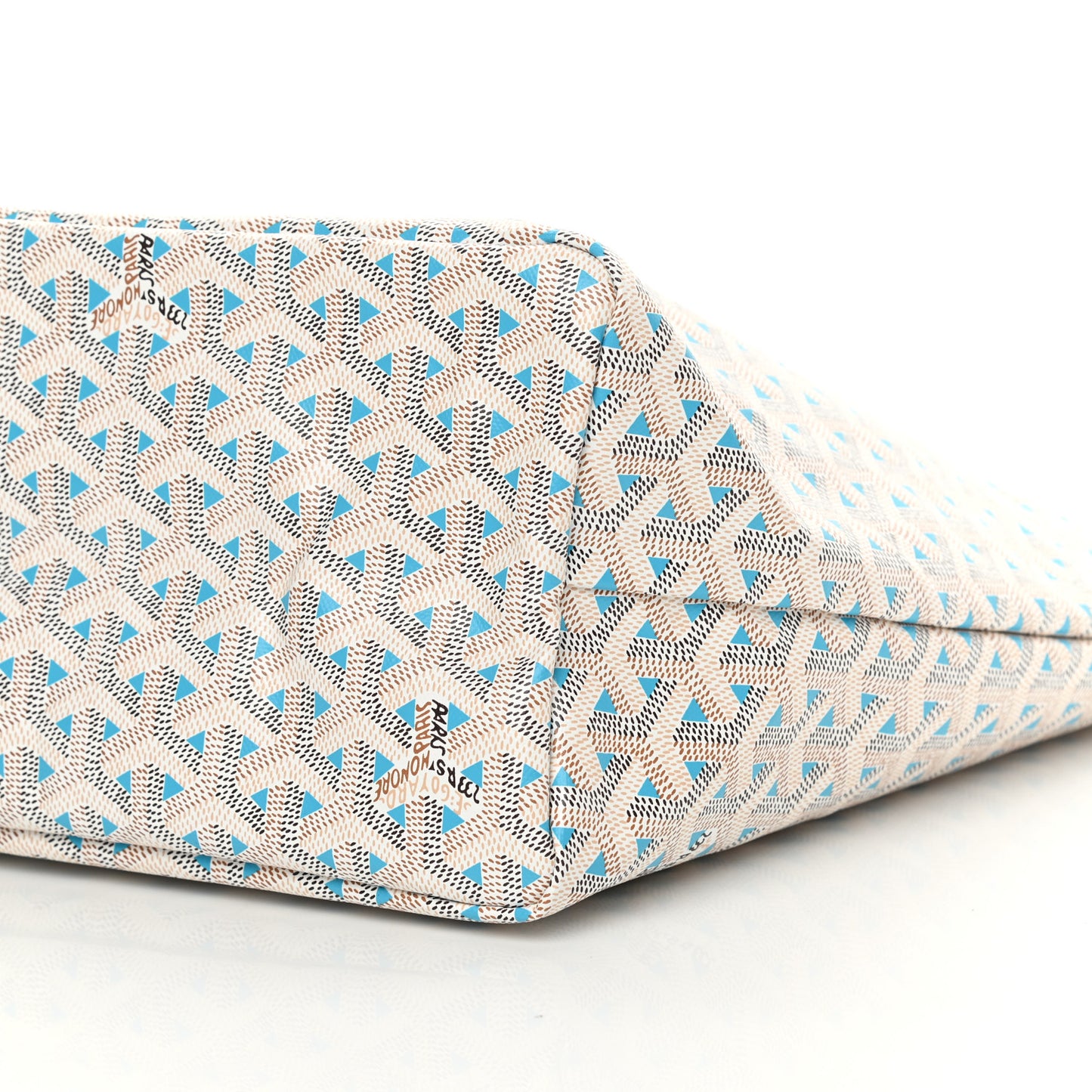 Goyardine Saint Louis Claire Voie PM White Opaline