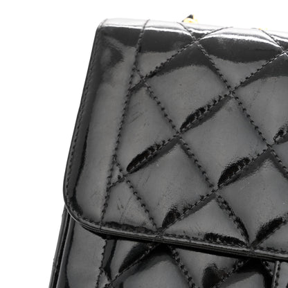 Chanel Patent Quilted Small Single Flap Black 17 of 18