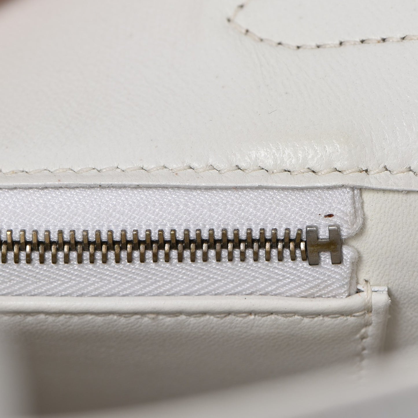 Epsom Birkin 30 White