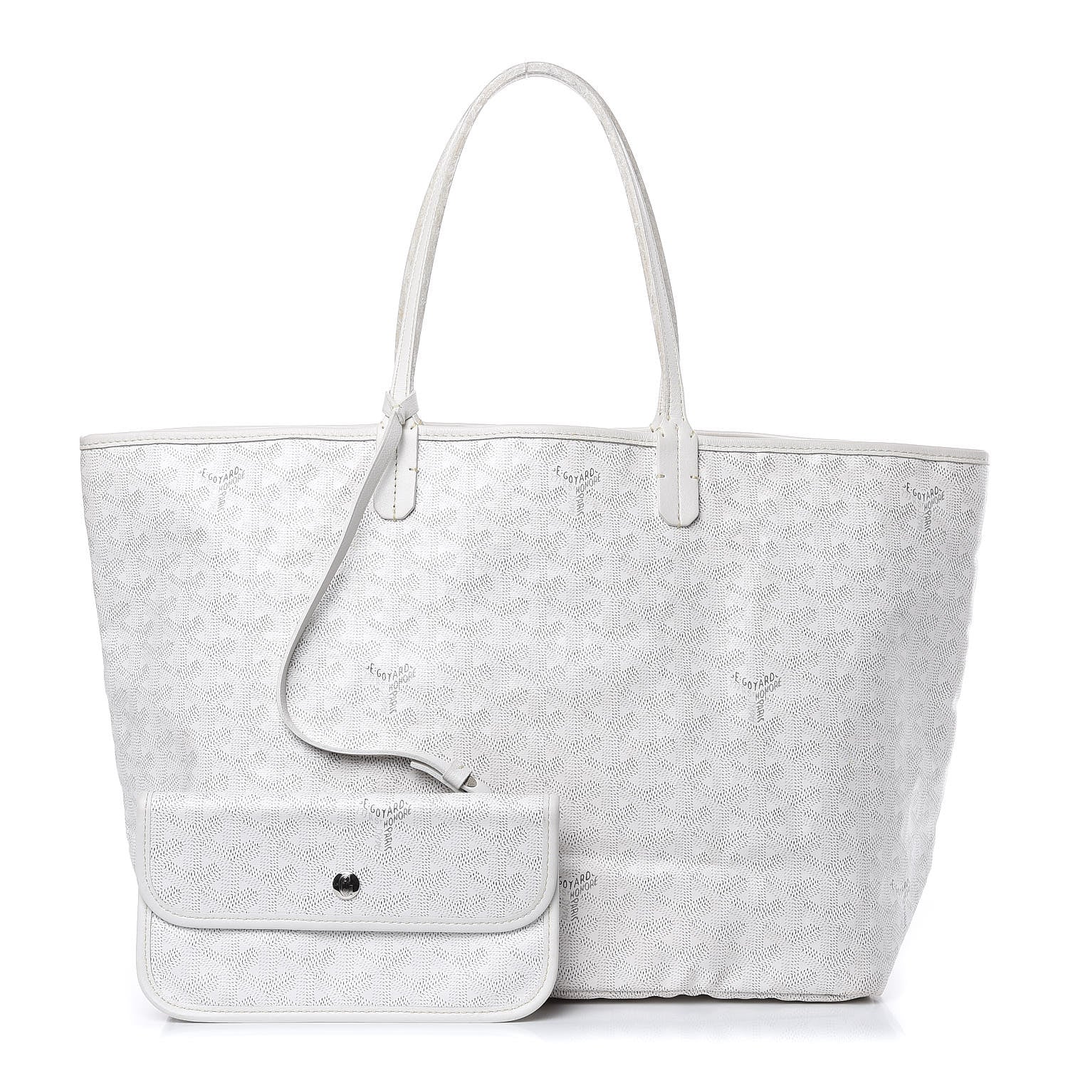 Goyard Goyardine Saint Louis PM White 1 of 14