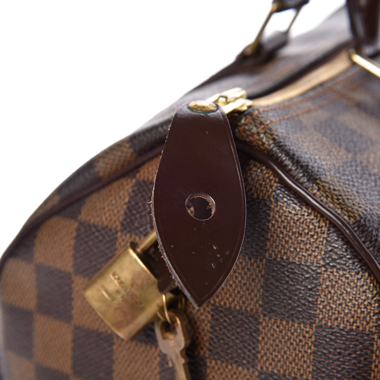 Louis Vuitton Damier Ebene Speedy 30 20 of 21