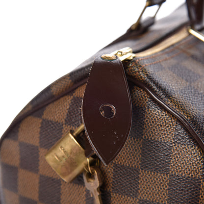 Louis Vuitton Damier Ebene Speedy 30 20 of 21