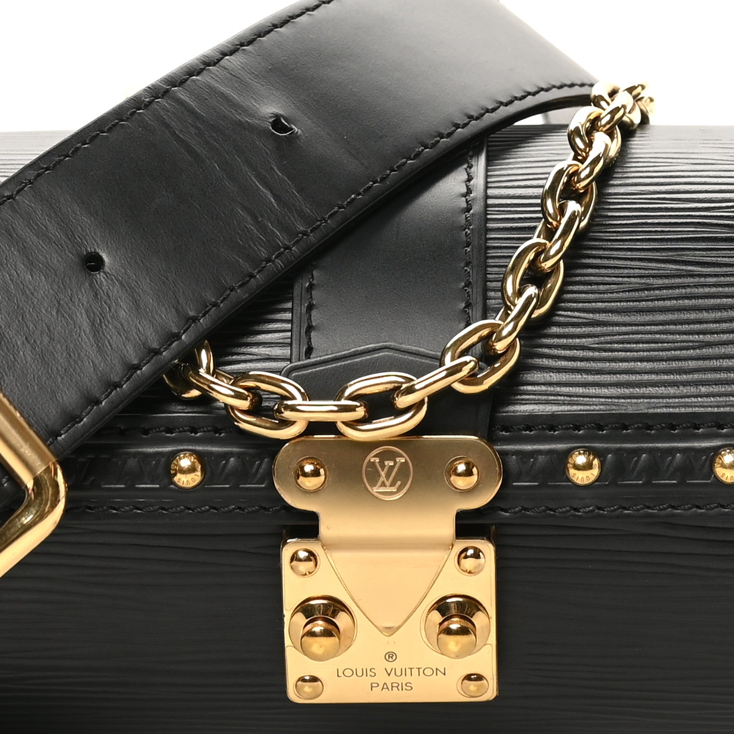 Louis Vuitton Epi Papillon Trunk Black 7 of 9