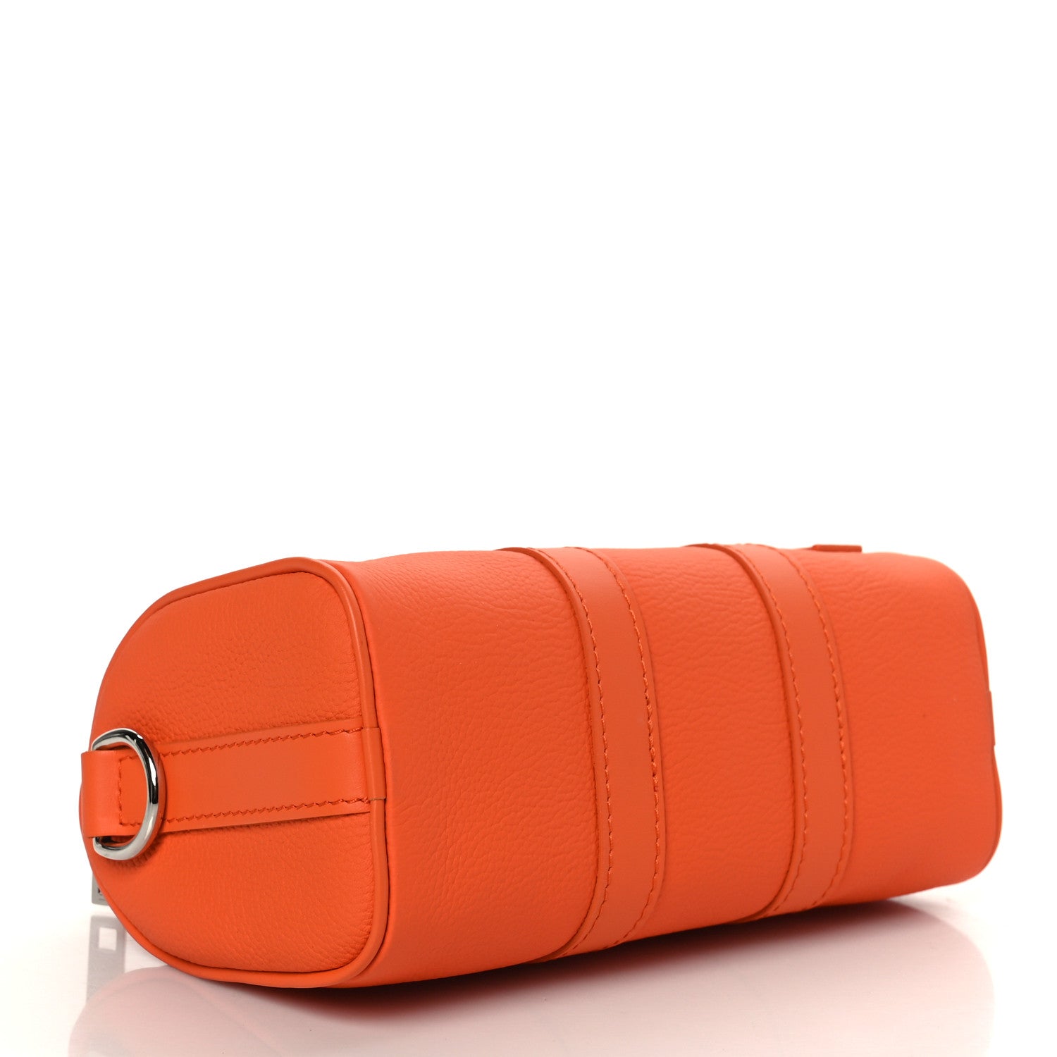 Louis Vuitton Grained Calfskin Aerogram Keepall XS Orange 4 of 8