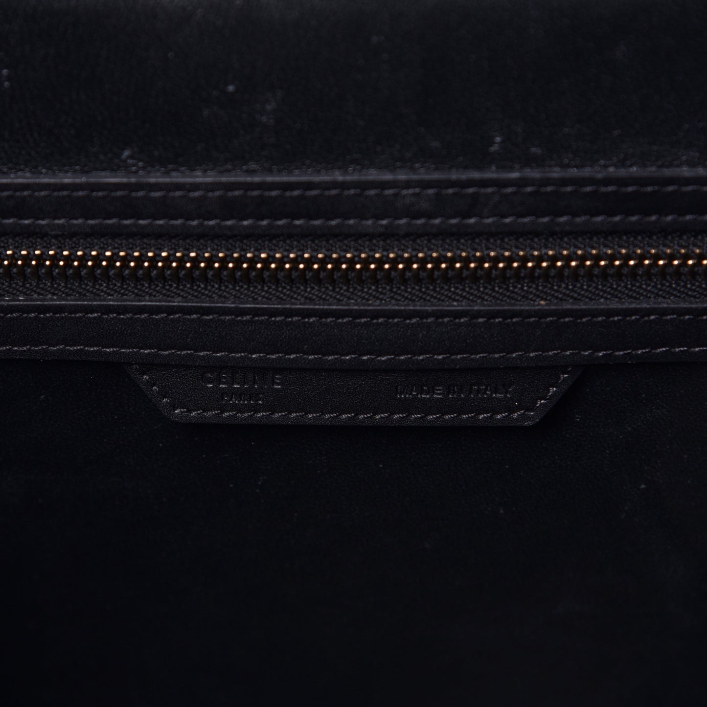 Twill Smooth Calfskin Mini Luggage Dune Black