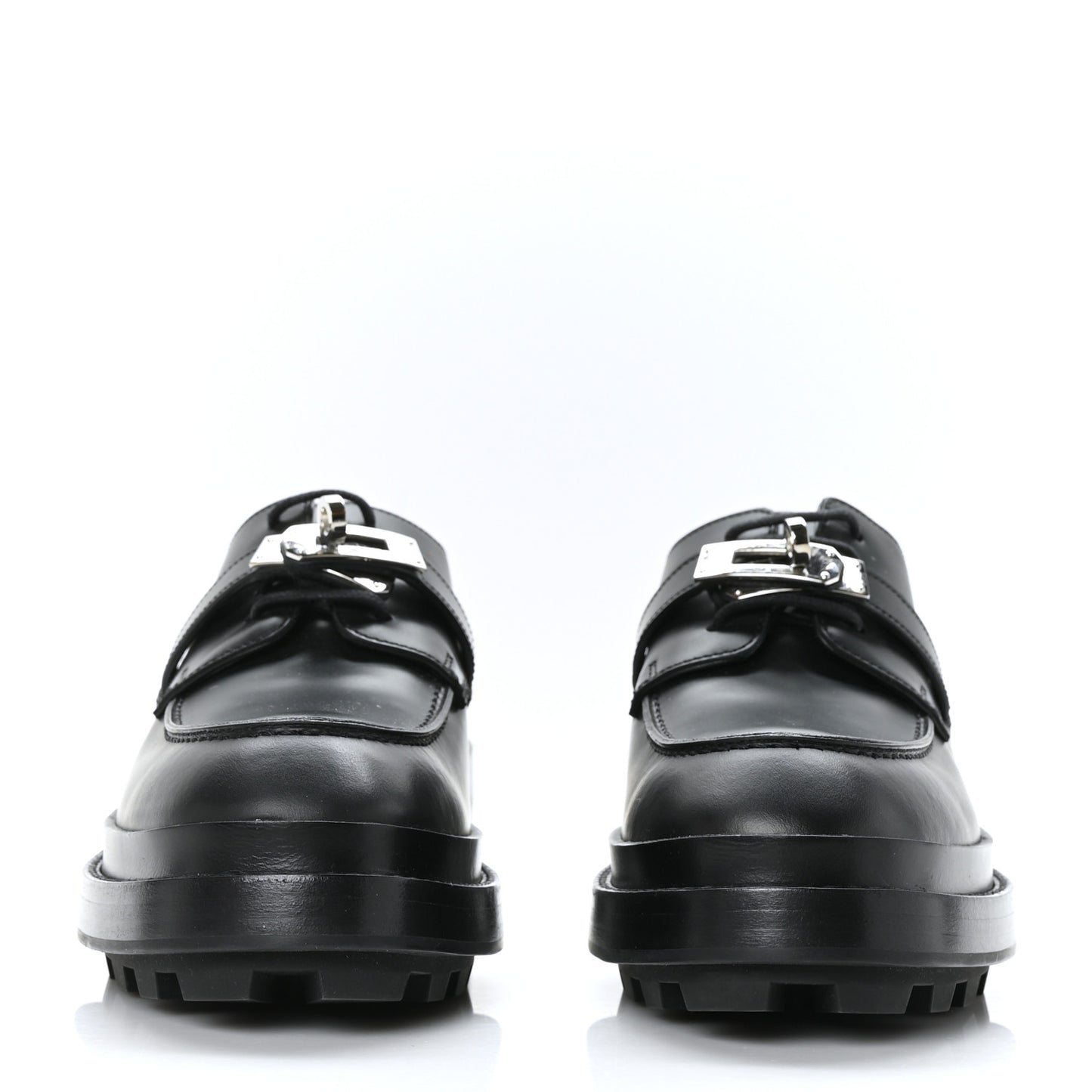 Glossed Calfskin First Oxford 37 Black