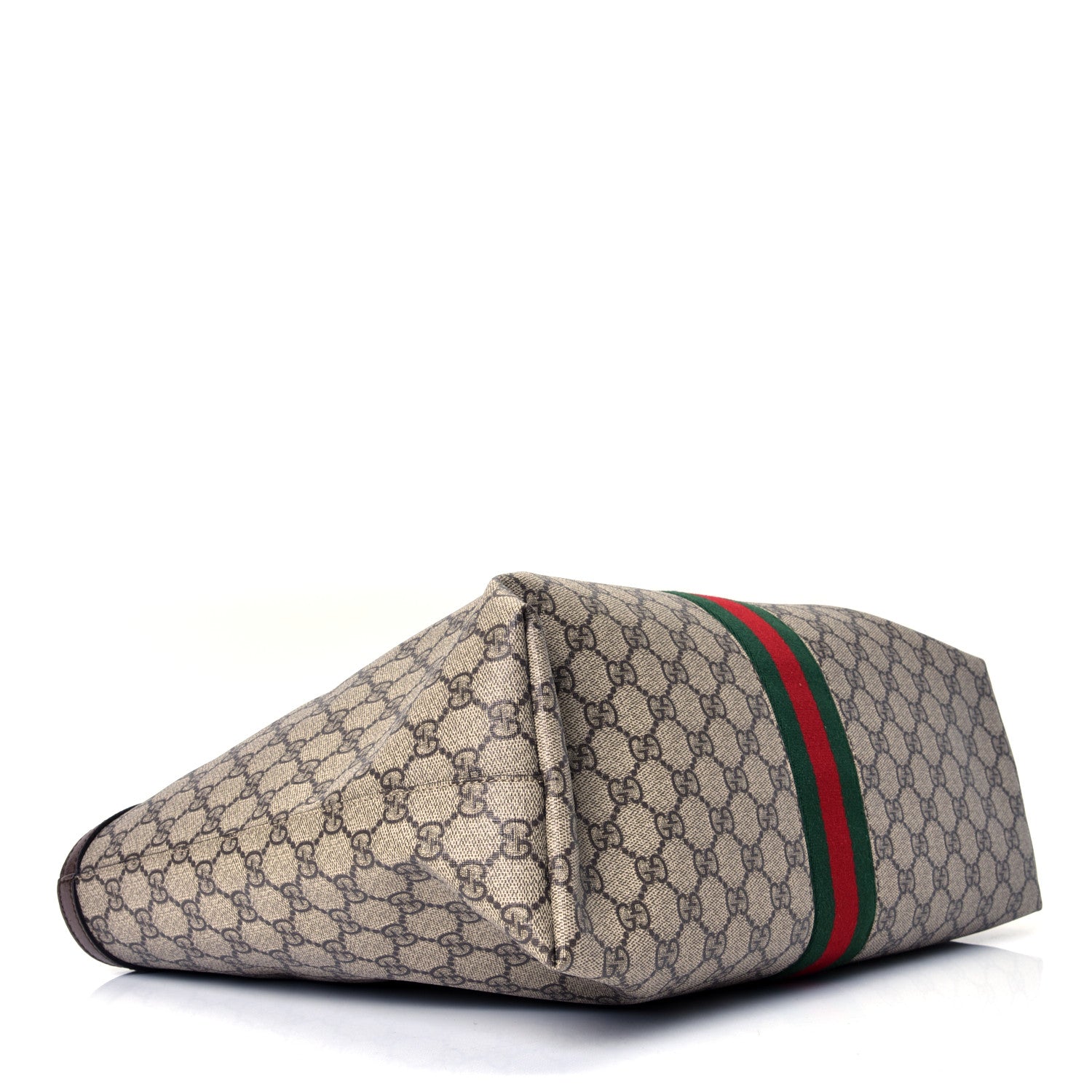 Gucci GG Supreme Monogram Medium Ophidia Shopping Tote Brown 3 of 4