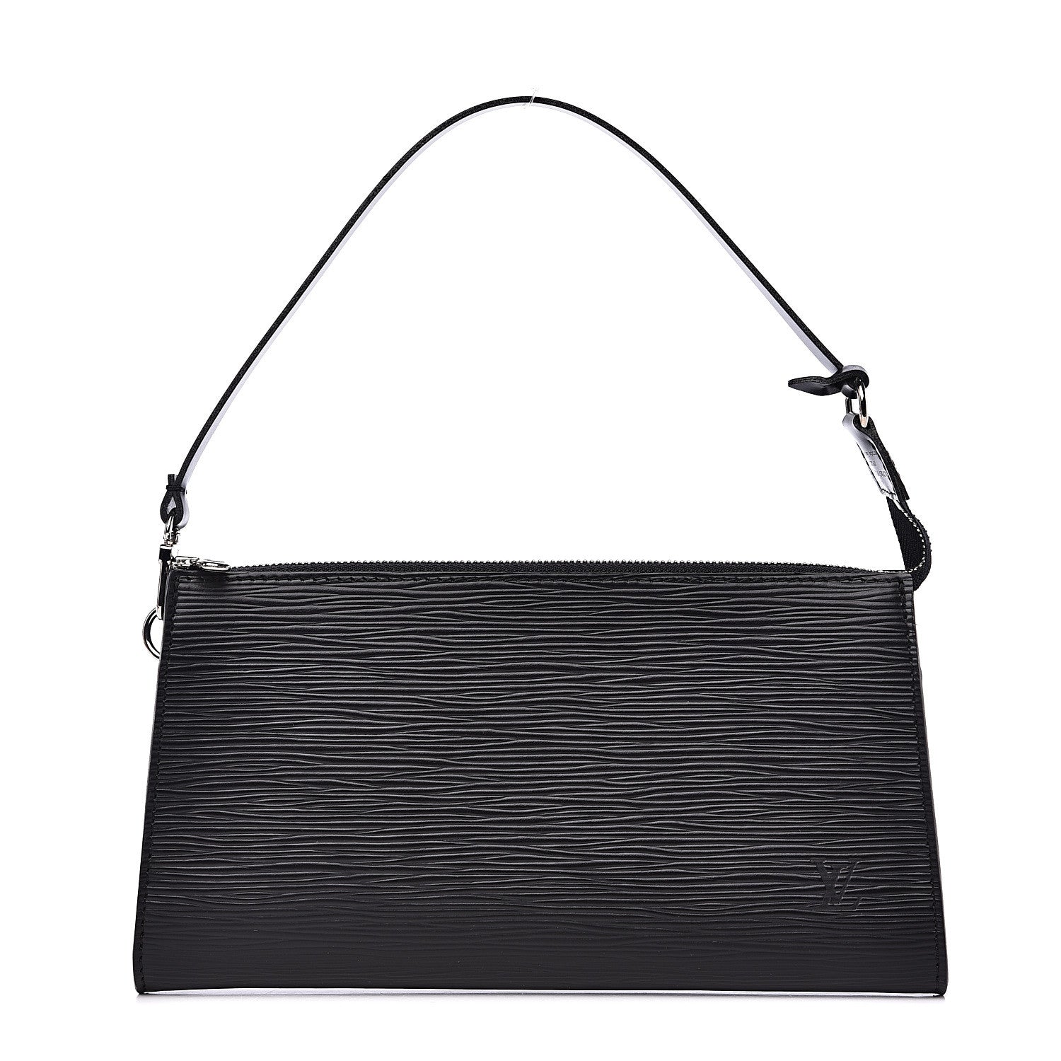 Louis Vuitton Epi Pochette Accessories 24 Black 1 of 6