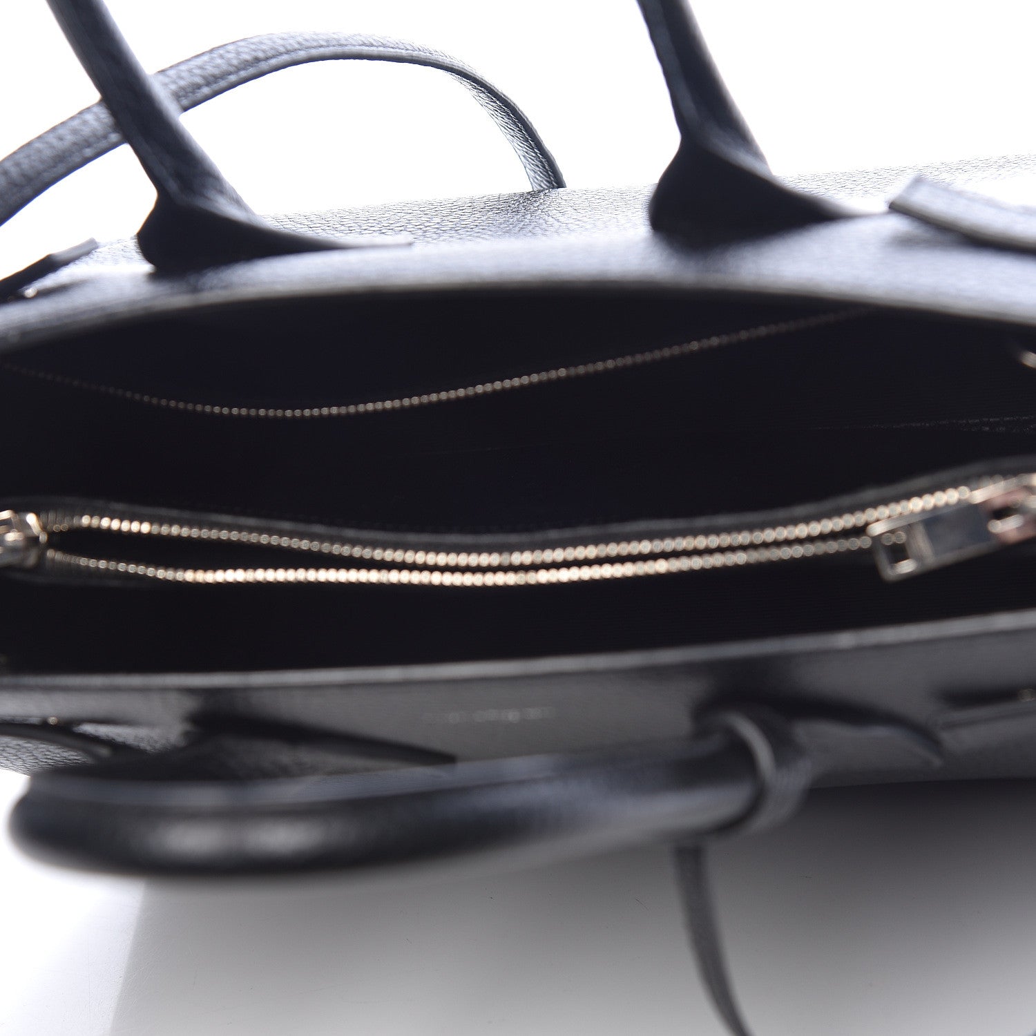 Saint Laurent Grained Calfskin Small Sac De Jour Black 5 of 10