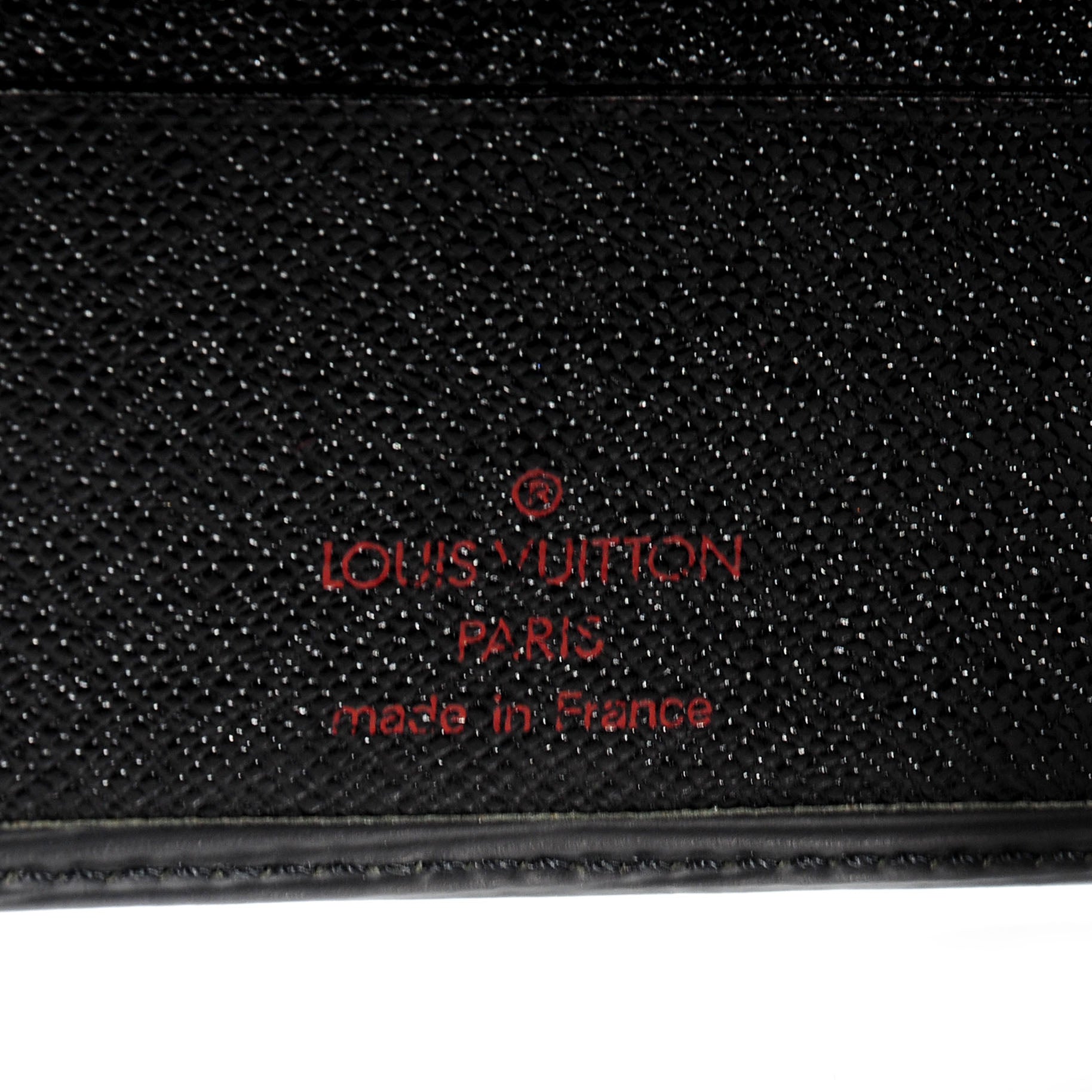 Louis Vuitton Epi Porte-Billets Compact Wallet Black 6 of 7