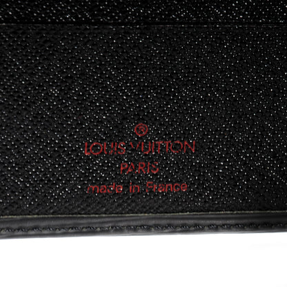 Louis Vuitton Epi Porte-Billets Compact Wallet Black 6 of 7