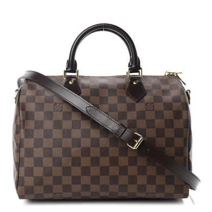 Louis Vuitton Damier Ebene Speedy Bandouliere 30 1 of 11