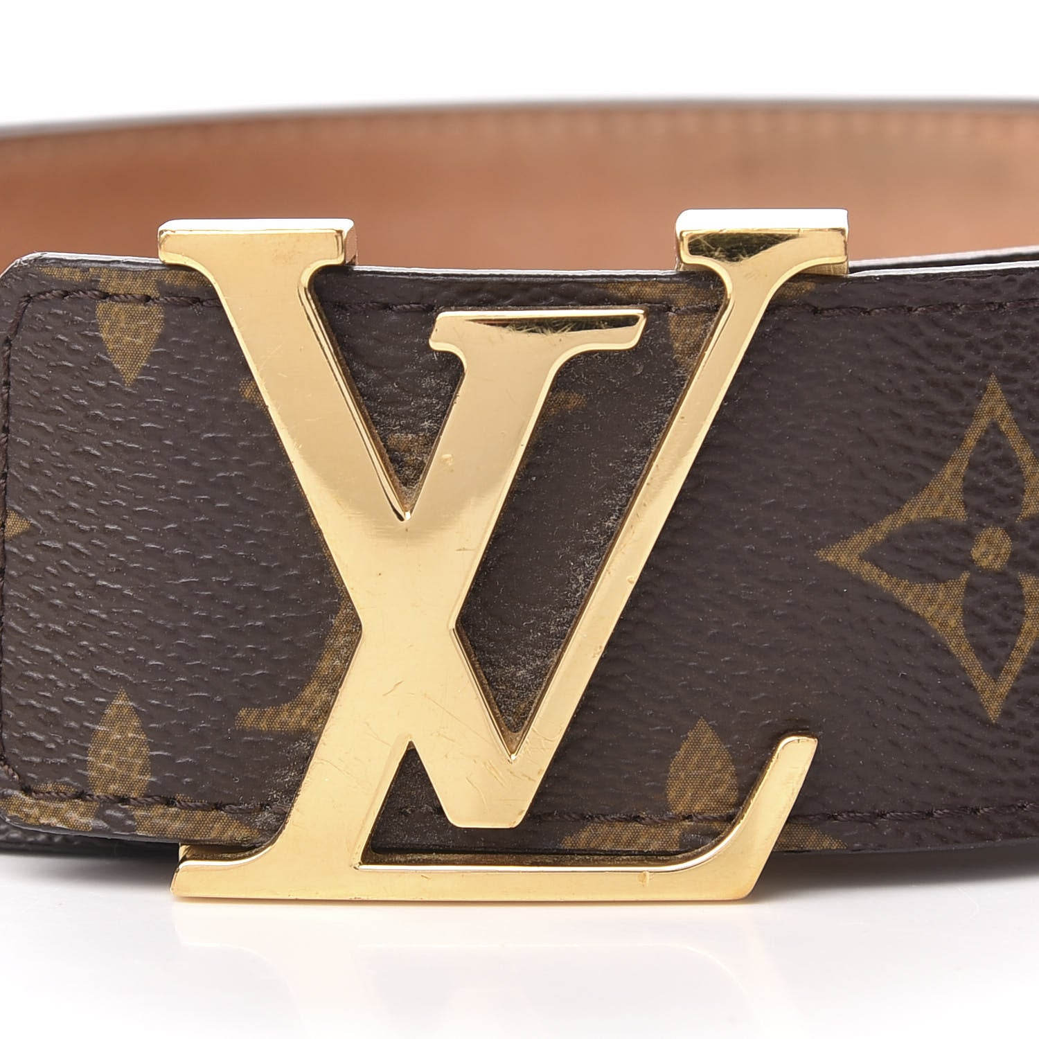 Louis Vuitton Monogram 40mm LV Initiales Belt 95 38 7 of 7