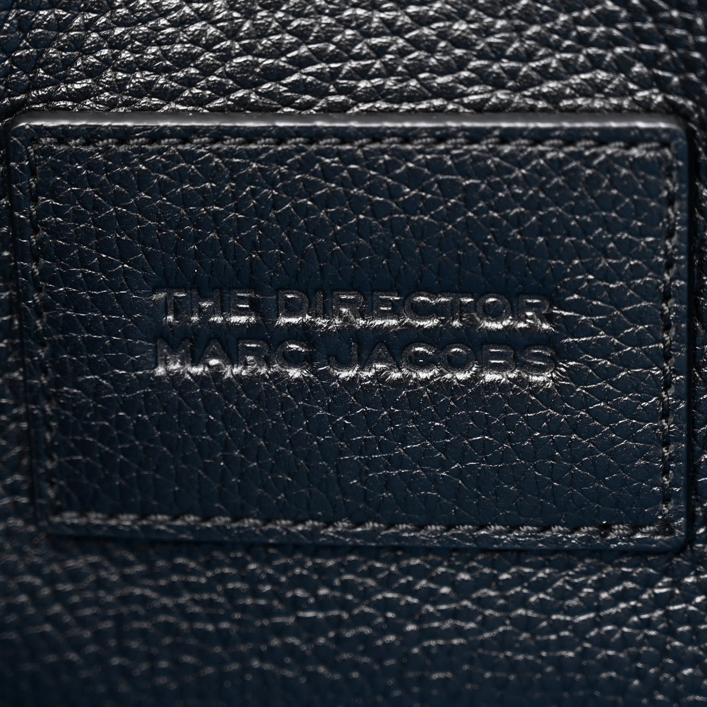 Grained Calfskin The Director Tote Black