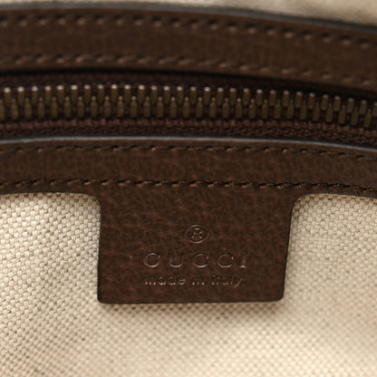 Gucci Soft GG Supreme Monogram Medium Ophidia Belt Bag Dark Brown 6 of 10