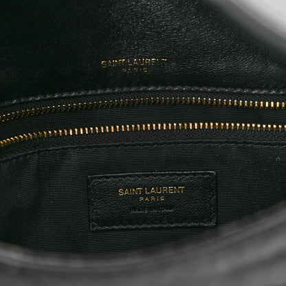 Saint Laurent Lambskin Matelasse Monogram Medium Niki Chain Satchel Black 6 of 15
