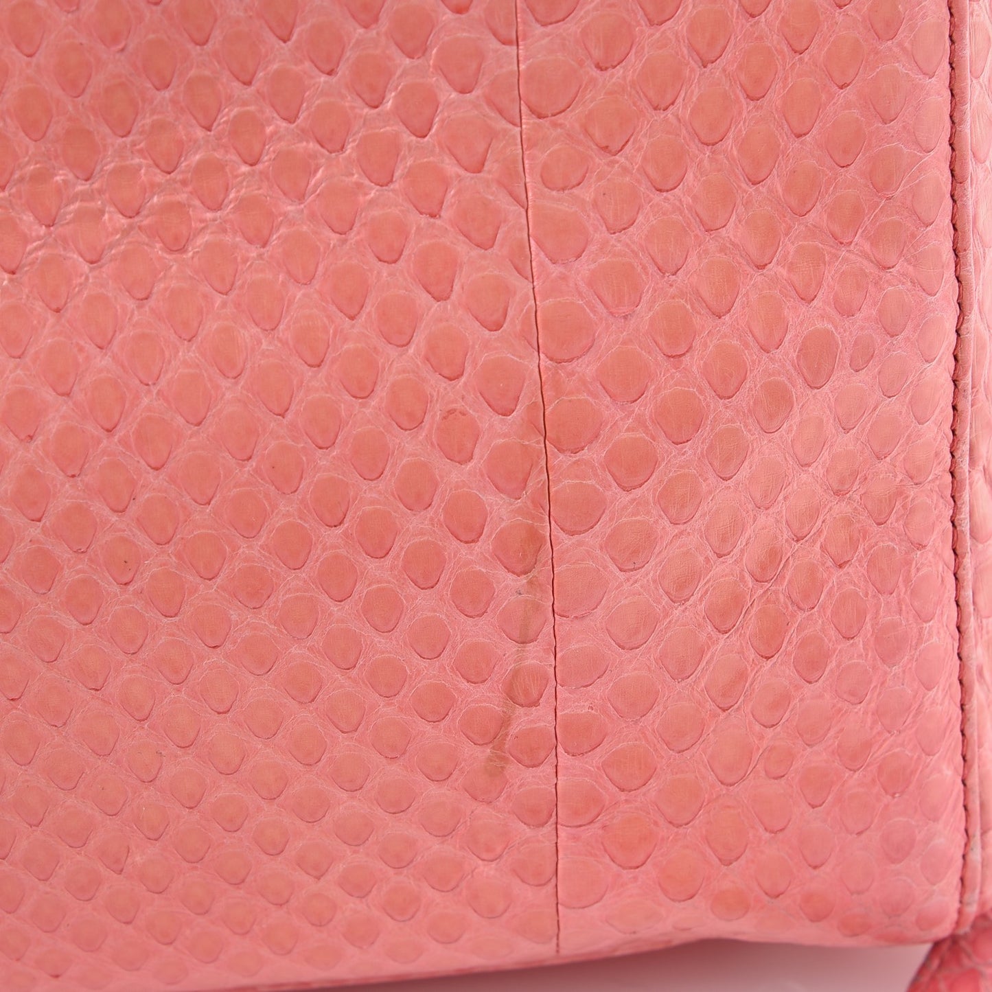 Python Large Lady Dior Pink