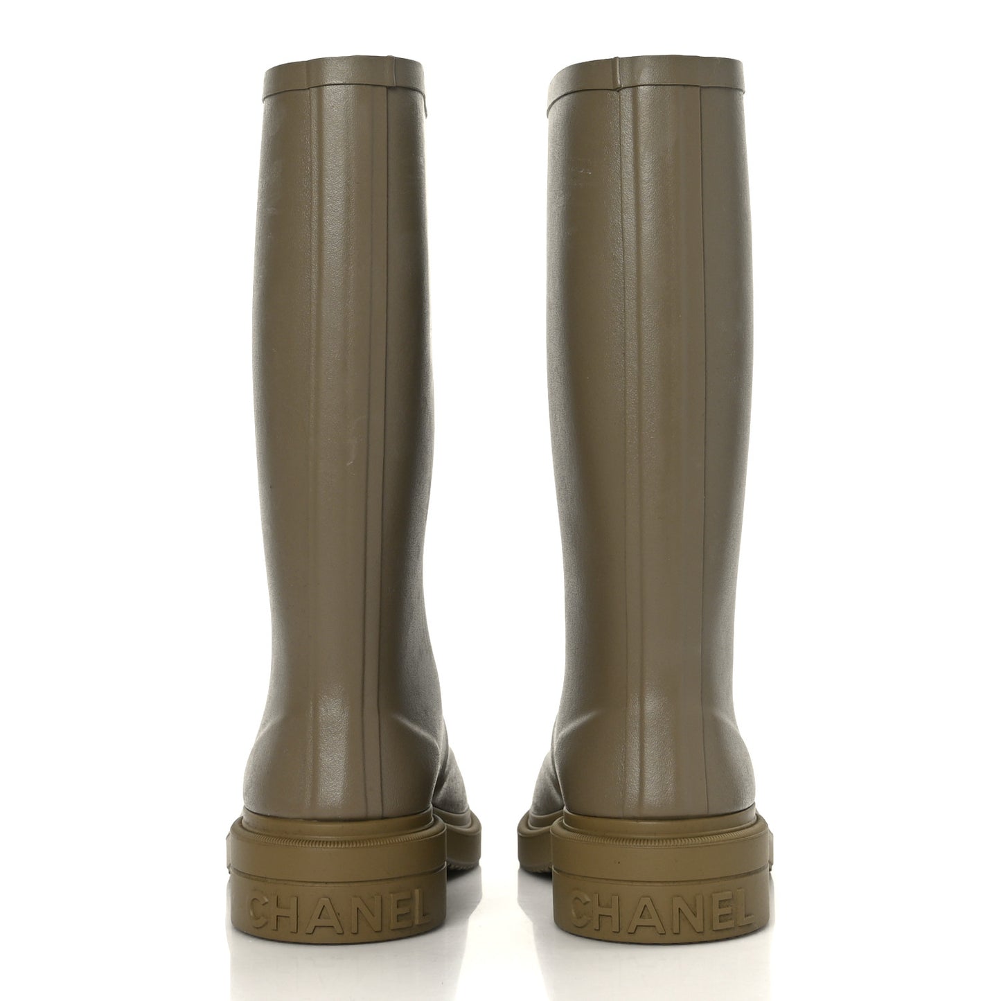 Caoutchouk CC High Boots 37 Dark Beige