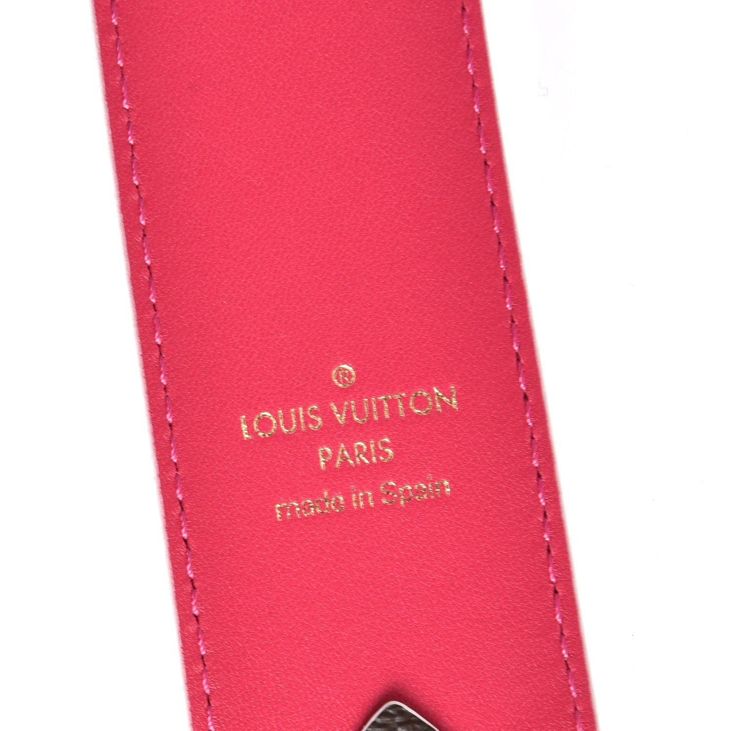 Louis Vuitton Monogram Bandouliere Shoulder Strap Hot Pink 5 of 8