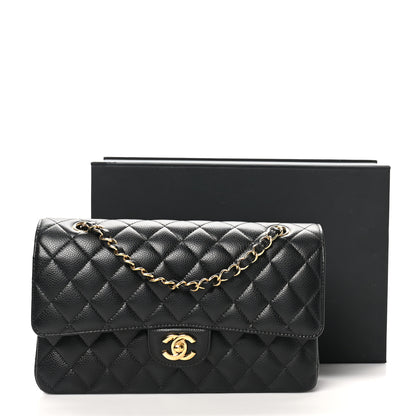 Chanel Caviar Quilted Medium Double Flap Black 11 of 11
