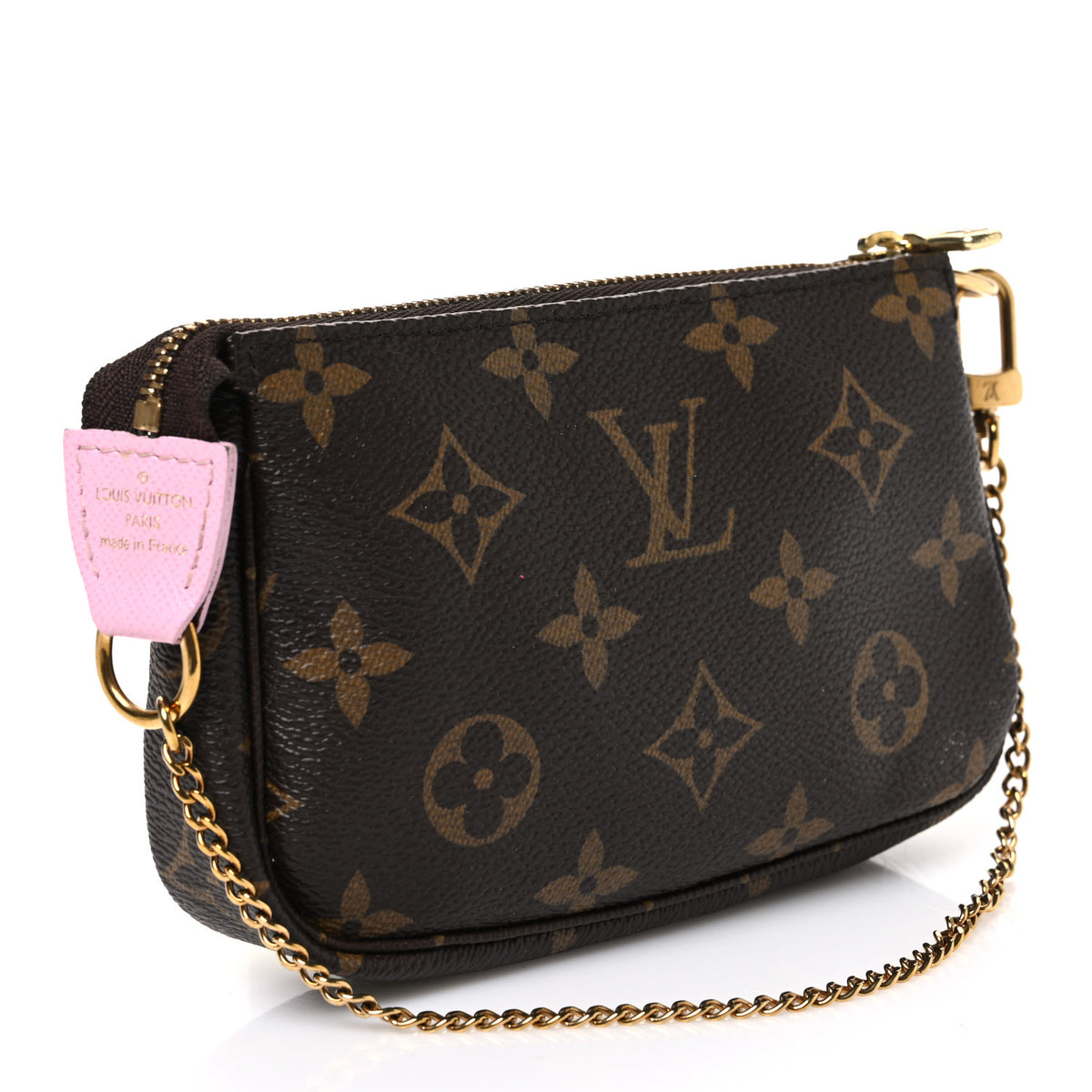 Monogram 2021 Christmas Animation Japanese Garden Mini Pochette Accessories Wisteria Pink