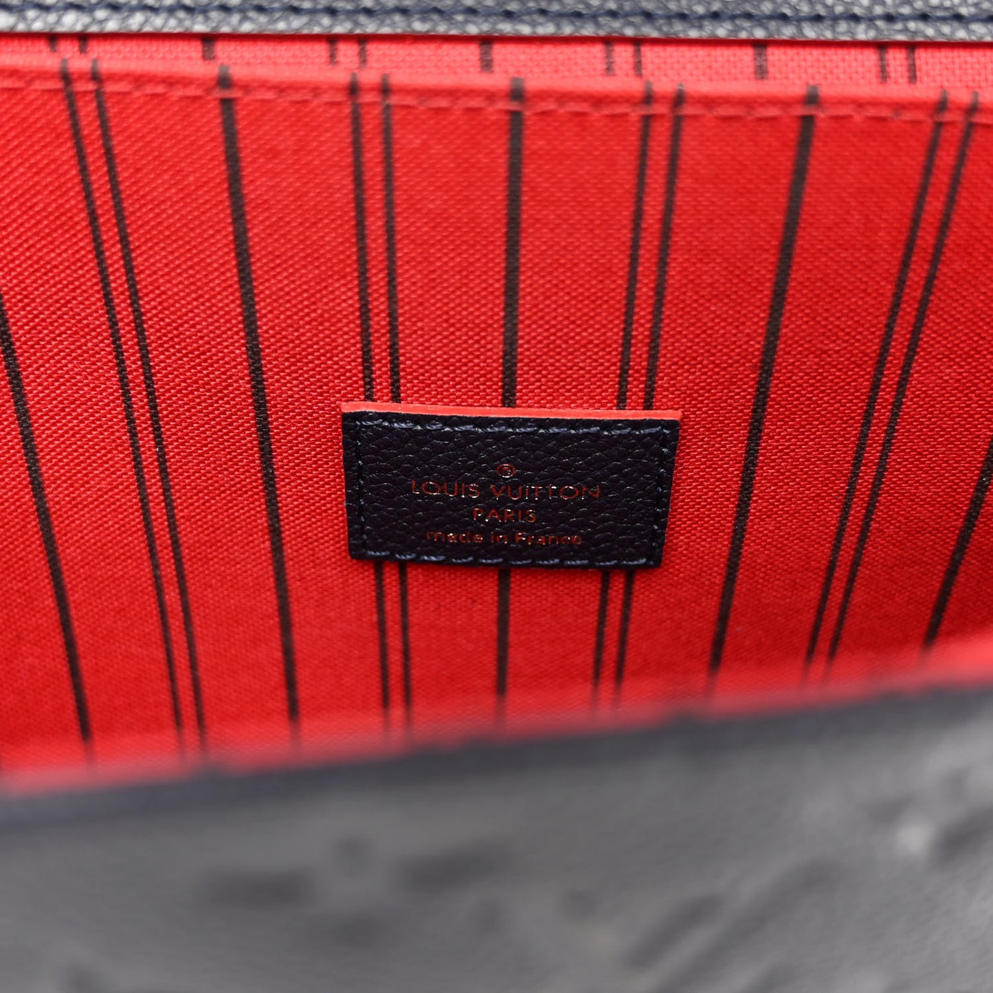 Empreinte Pochette Metis Marine Rouge
