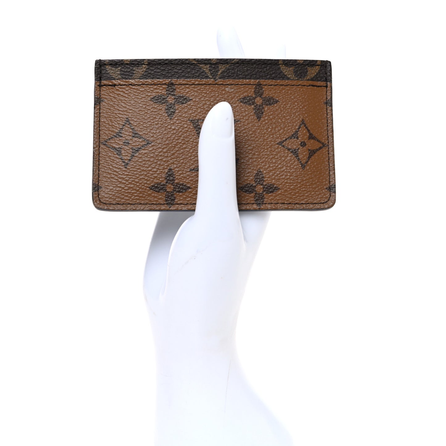Reverse Monogram Card Holder