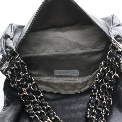 Chanel Calfskin Rock and Chain Small Flap Black 5 of 8