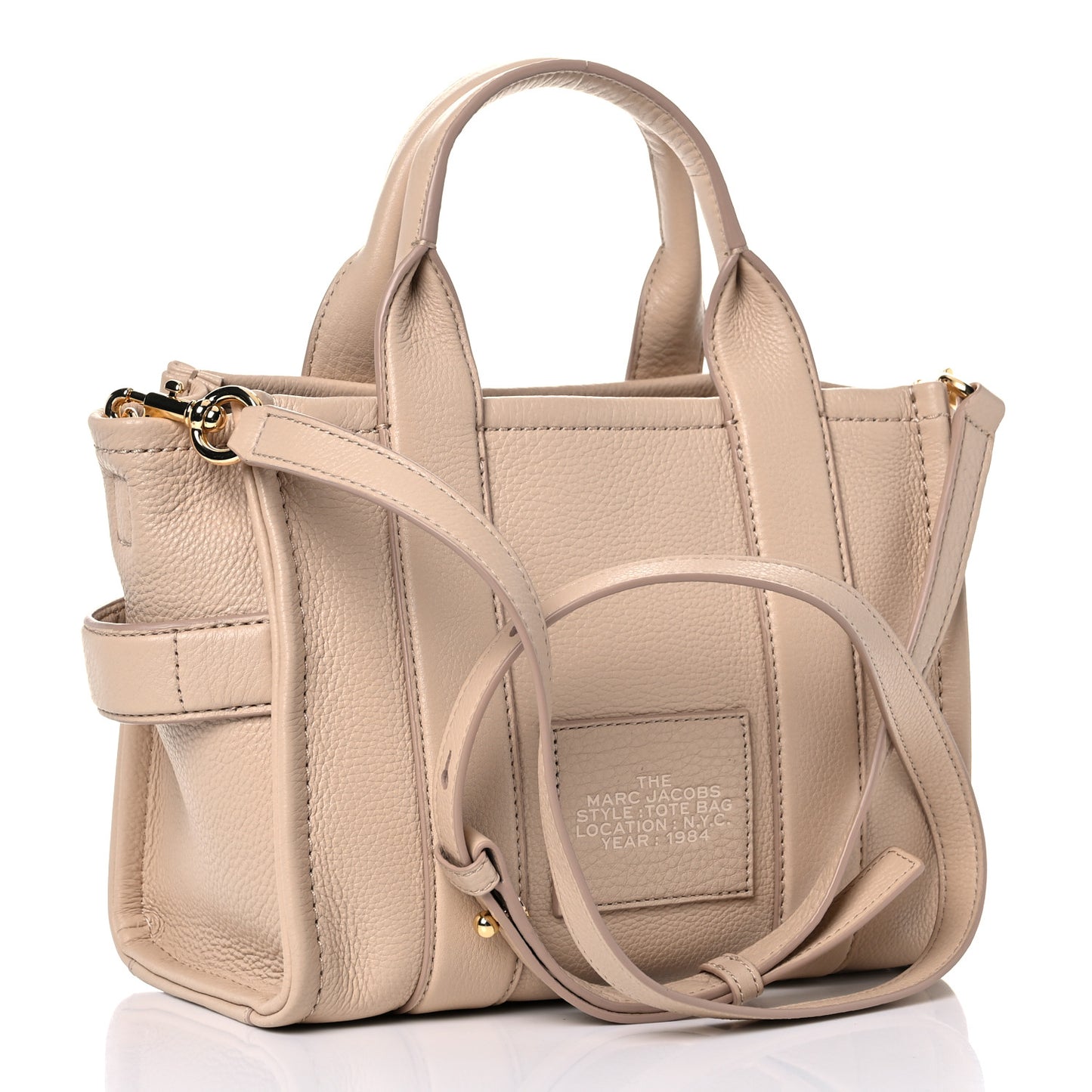 Grained Calfskin Small The Tote Bag Twine