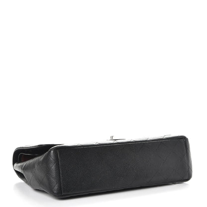 Chanel Caviar Quilted Maxi Double Flap Black 5 of 13