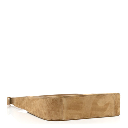 Saint Laurent Suede Calfskin Le 5 A 7 Hobo Beige 3 of 8