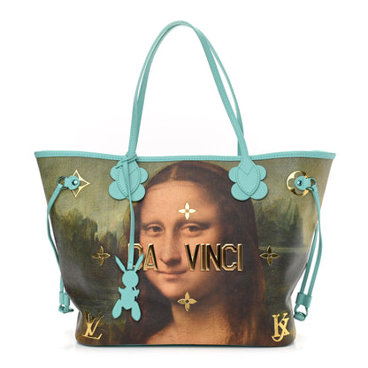 Louis Vuitton Masters Da Vinci Neverfull MM Vert D’eau 1 of 9