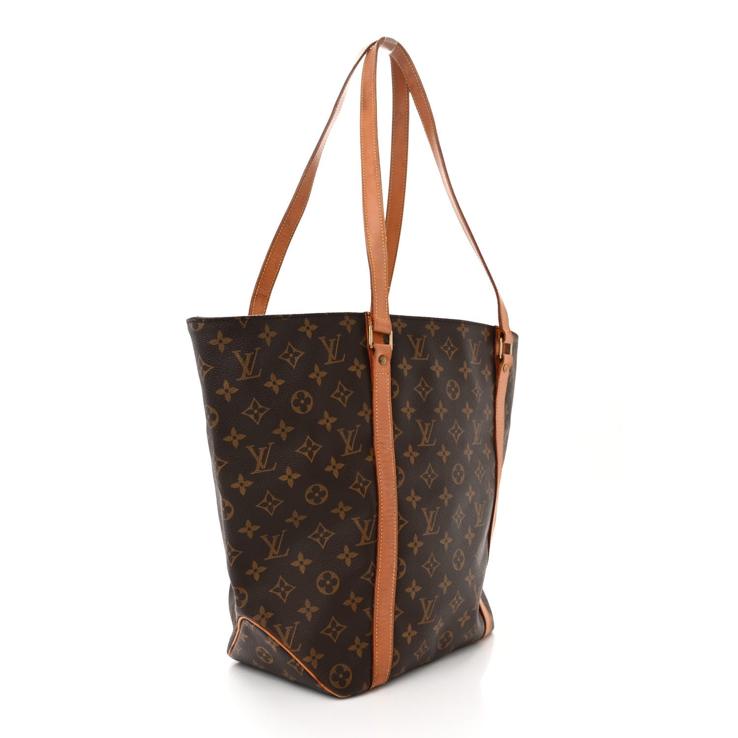 Louis Vuitton LOUIS VUITTON Monogram Sac Shopping Tote 3 of 20