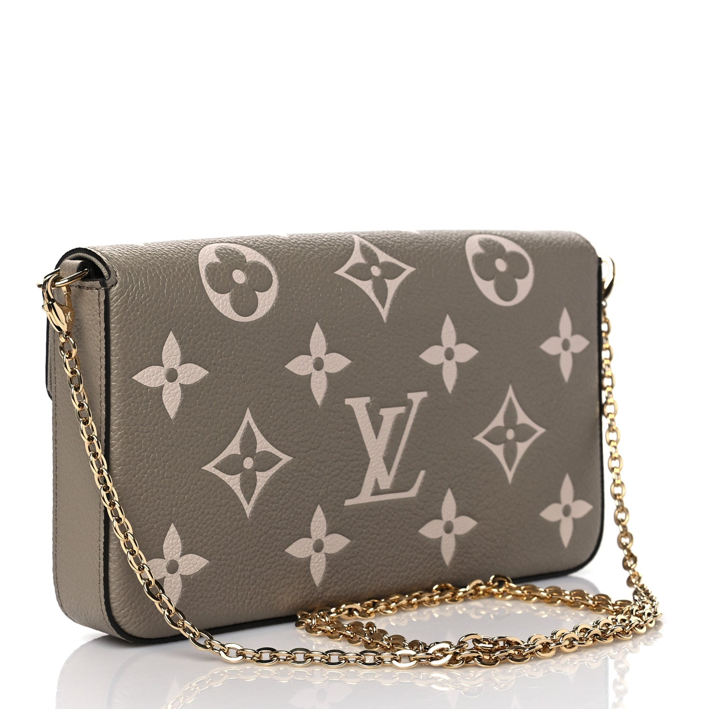 Empreinte Monogram Giant Felicie Pochette Tourterelle Creme