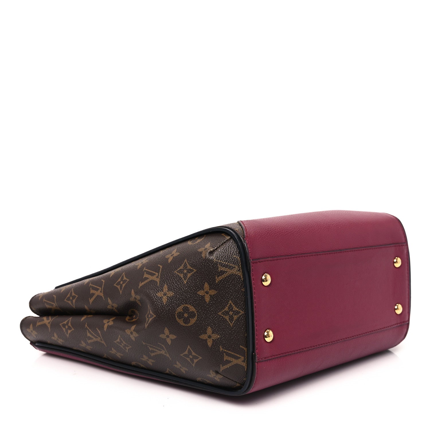 Louis Vuitton Calfskin Monogram Kimono Tote Grape 4 of 13