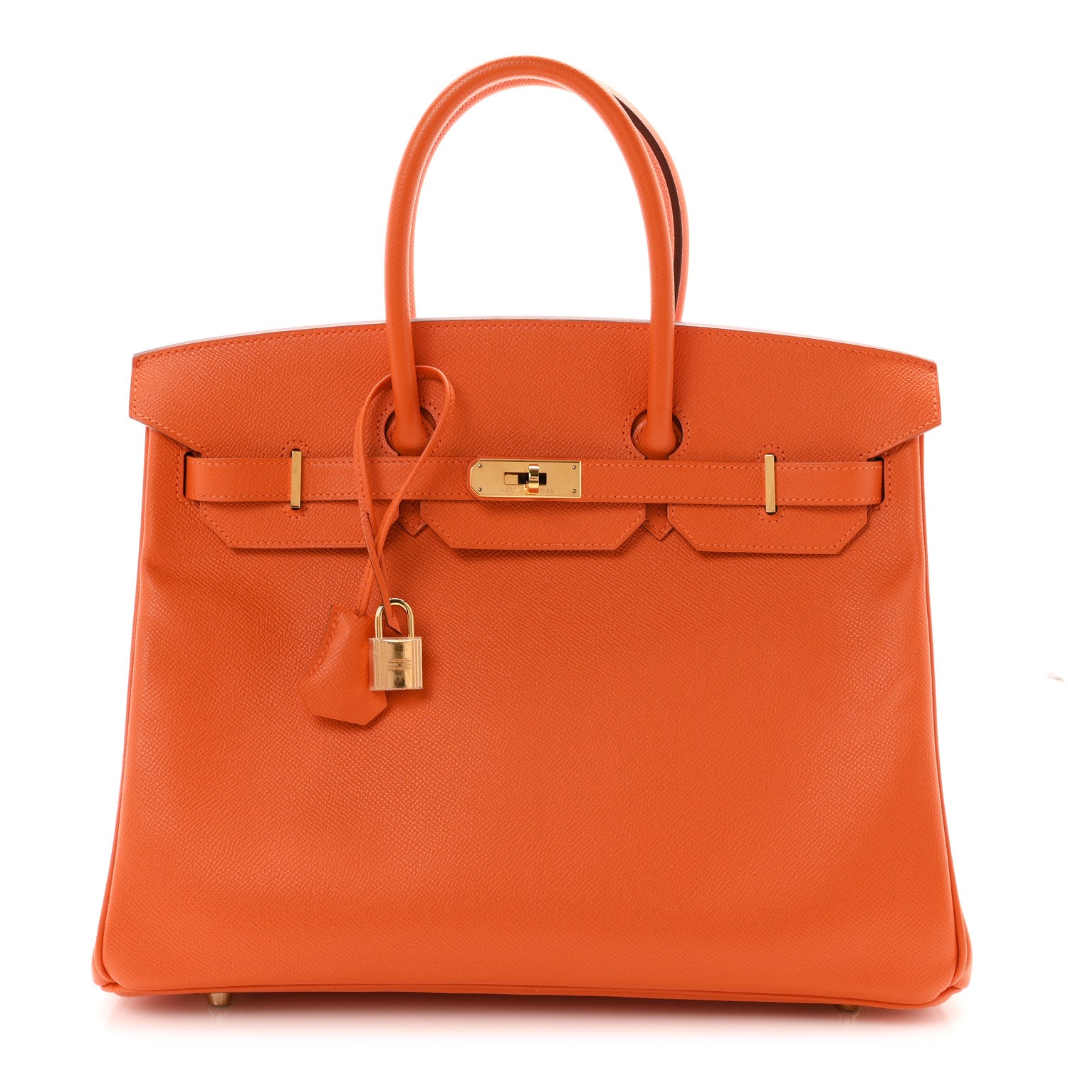 Hermes Epsom Birkin 35 Orange 1 of 10