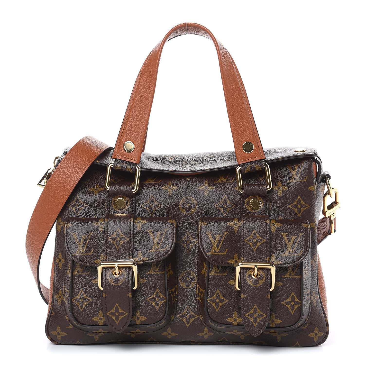 Louis Vuitton Monogram Manhattan NM Caramel 1 of 10