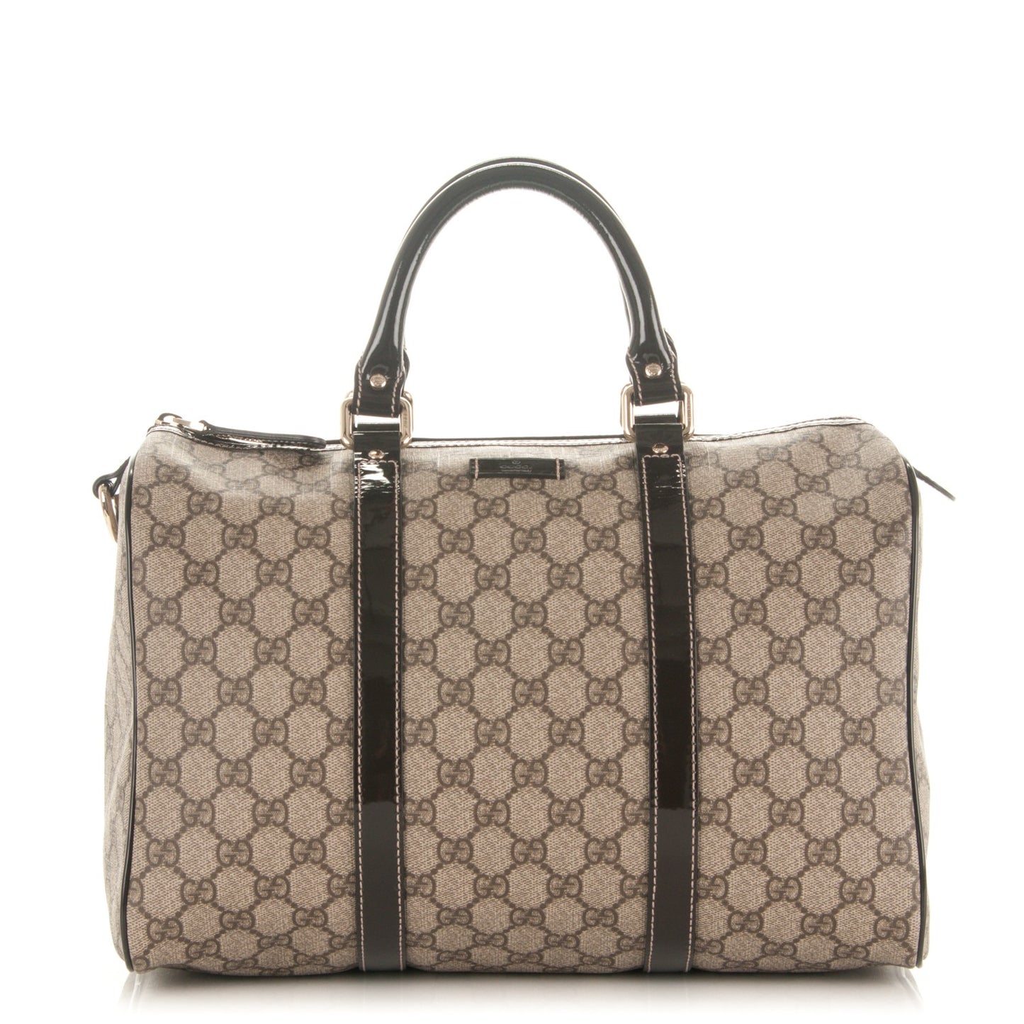 GG Plus Monogram Medium Joy Boston Dark Brown